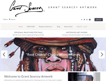 Tablet Screenshot of grantsearcey.com